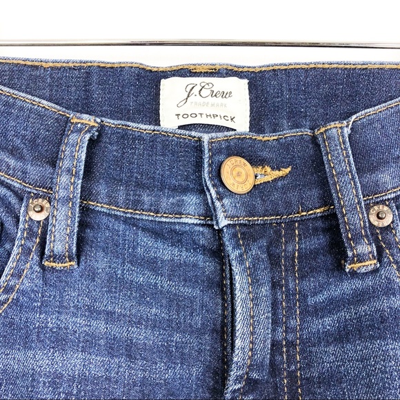 J.crew toothpick skinny ankle jeans 27 - Picture 3 of 5
